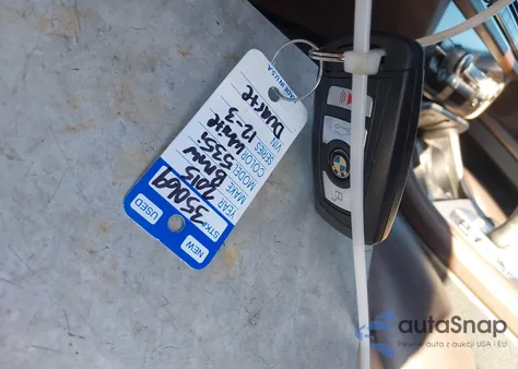 2015 BMW 535I from USA, damaged, VIN WBA5B1C51FD918111